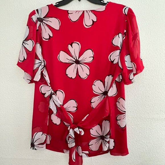 Alfani Womens Short Sleeve Top Plus Size 2X - Picture 3 of 6